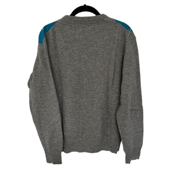 Henri Lloyd SZ L wool argyle sweater - Picture 2 of 4